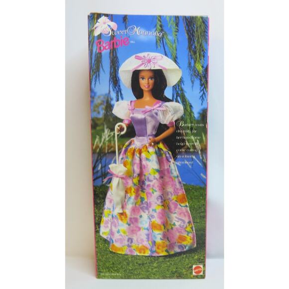 Vtg Sweet Magnolia BARBIE 15654 Brunette New In Box Special Edition Walmart 1996 - Picture 2 of 10
